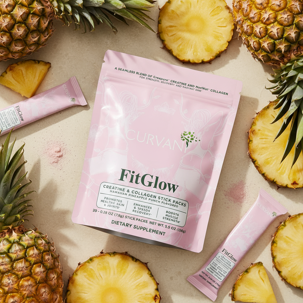 FitGlow - Creatine & Collagen Stick Packs