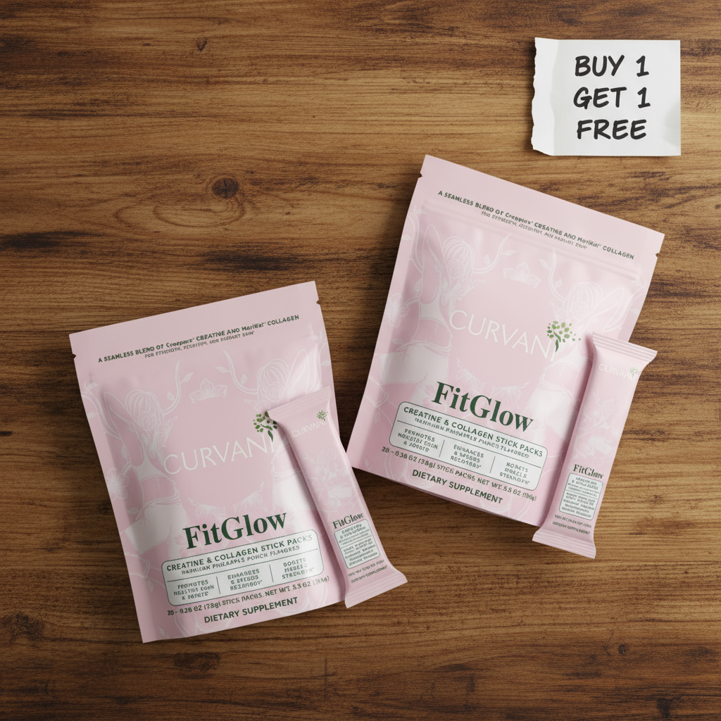 FitGlow - Creatine & Collagen Stick Packs