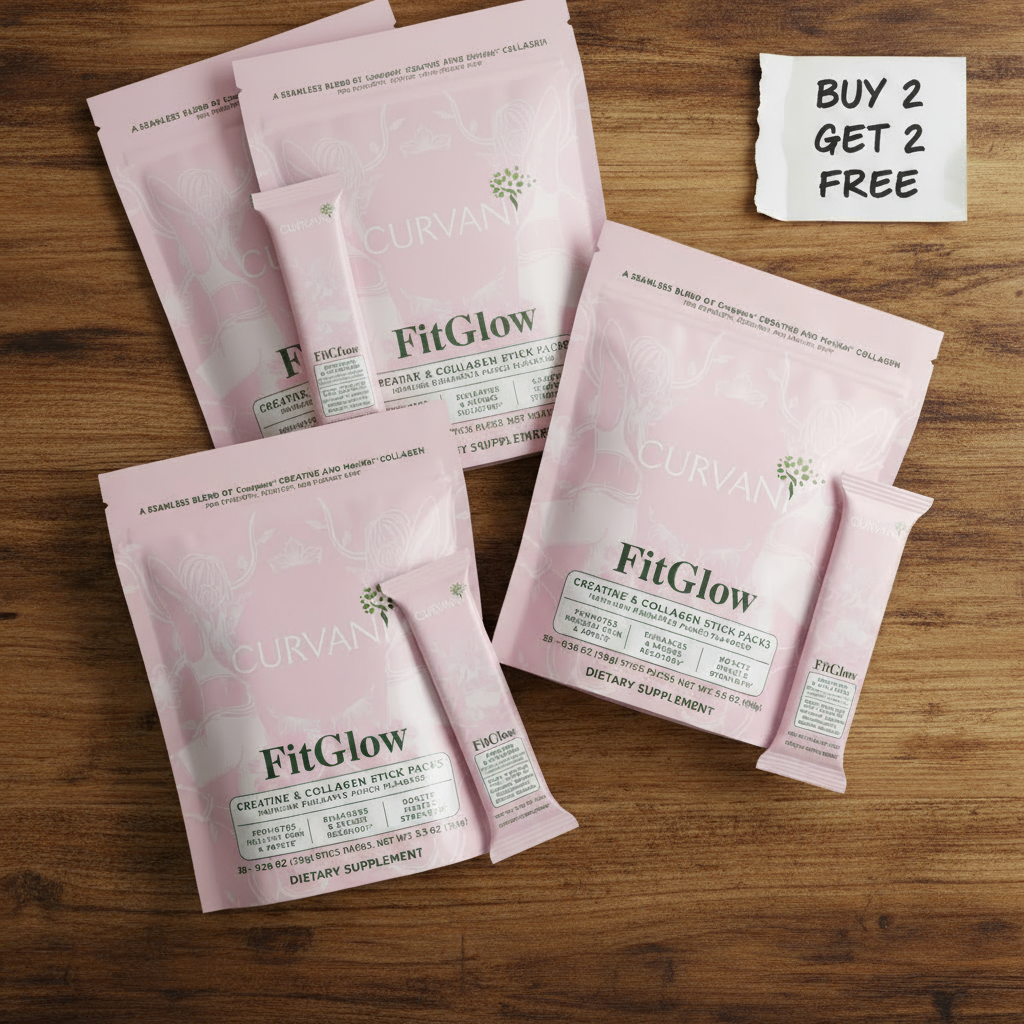 FitGlow - Creatine & Collagen Stick Packs