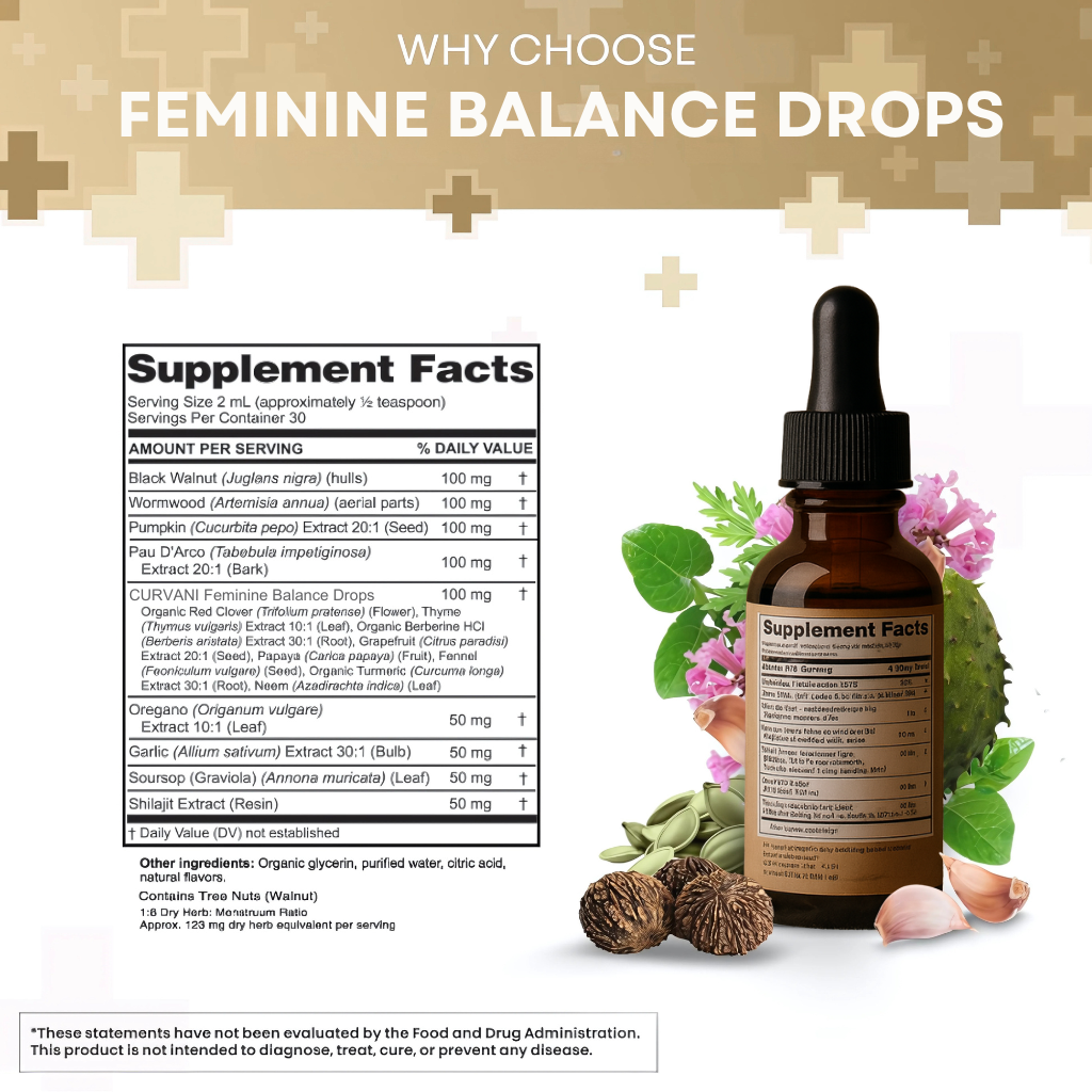 Feminine Balance Drops