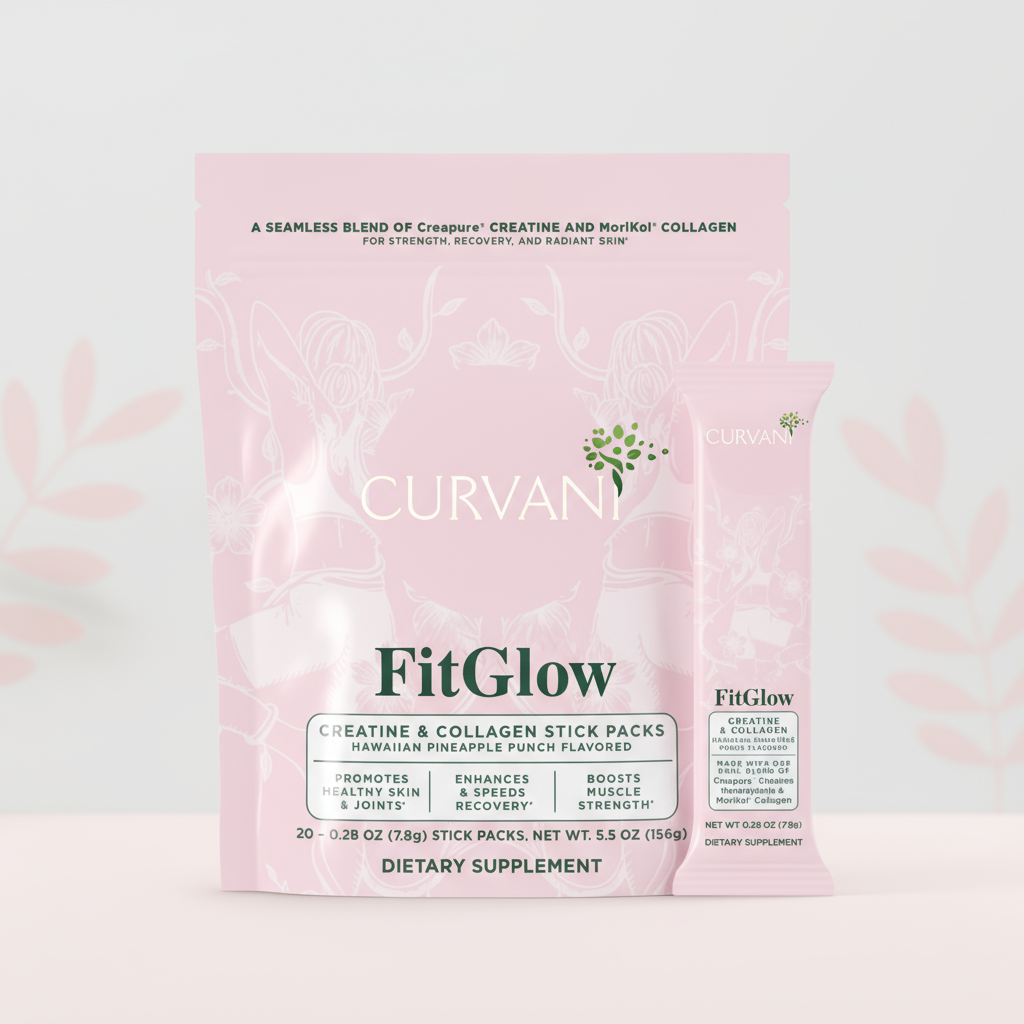 FitGlow - Creatine & Collagen Stick Packs – Curvani™